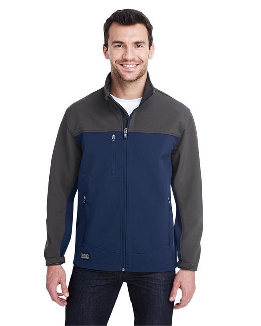 Mens Tall Water-Resistant Soft Shell Motion Jacket - DEEP BLUE - XLT(D0102H78BKJ)