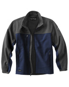 Mens Poly Spandex Motion Softshell Jacket - RED cHARcOAL - S(D0102H78cE8)