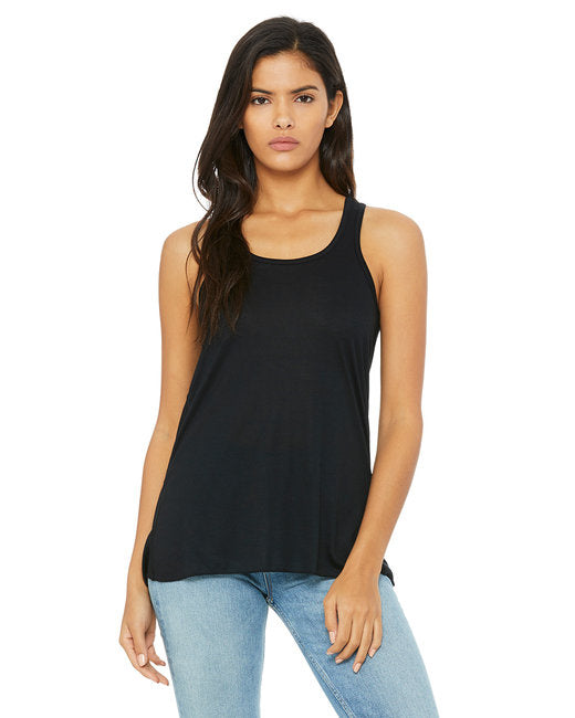 Ladies Flowy Racerback Tank - ATHLETIc HEATHER - S(D0102H78g1X)