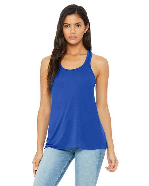Ladies Flowy Racerback Tank - ATHLETIc HEATHER - S(D0102H78g6J)