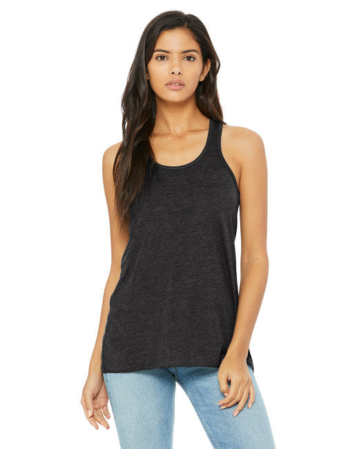 Ladies Flowy Racerback Tank - ATHLETIc HEATHER - S(D0102H78gJX)