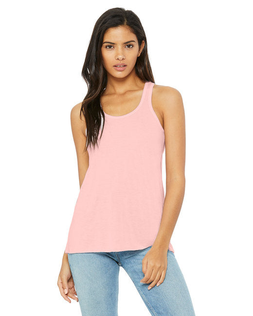 Ladies Flowy Racerback Tank - ATHLETIc HEATHER - S(D0102H78gLX)