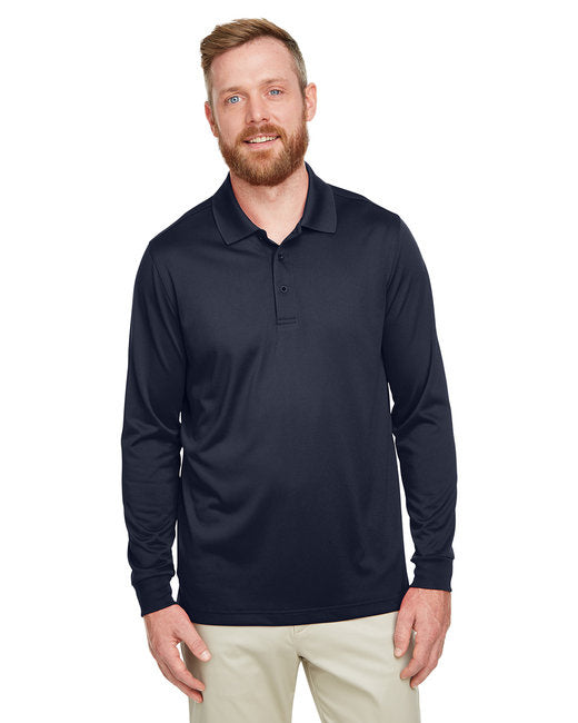 Mens Tall Advantage Long Sleeve Snag Protection Plus IL Polo - BLAcK - LT(D0102H78HXJ)