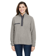 Ladies cypress Sherpa Fleece Pullover - cHARcOAL - S(D0102H78K98)