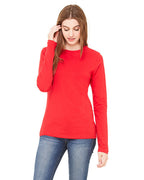 Ladies Jersey Long-Sleeve T-Shirt - BLAcK - S(D0102H78KK2)