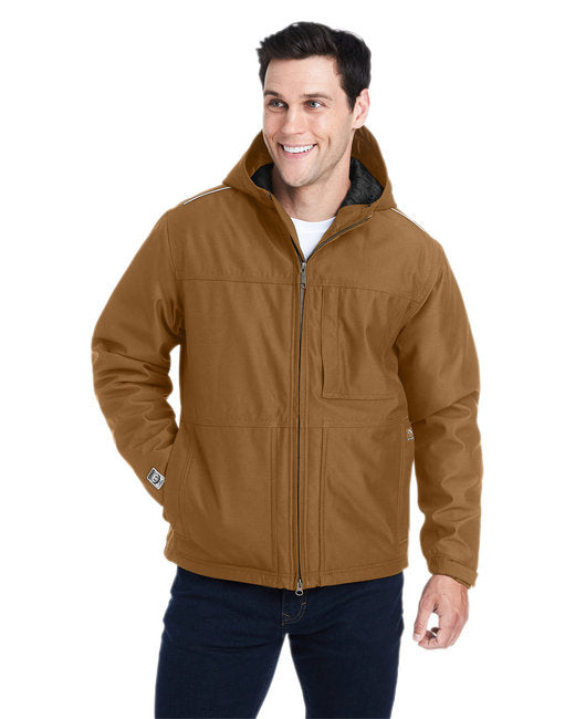 Mens Kodiak grizzlyTeccanvas Jacket - BLAcK - S(D0102H78N88)