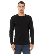 Unisex Jersey Long-Sleeve T-Shirt - RED - S(D0102H78NcJ)