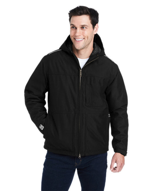 Mens Kodiak grizzlyTeccanvas Jacket - BLAcK - S(D0102H78NZ6)