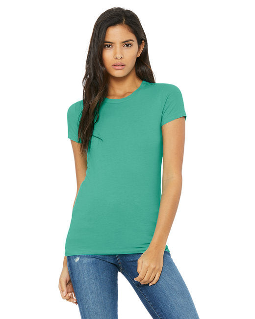 Ladies The Favorite T-Shirt - AQUA - S(D0102H78Qg8)