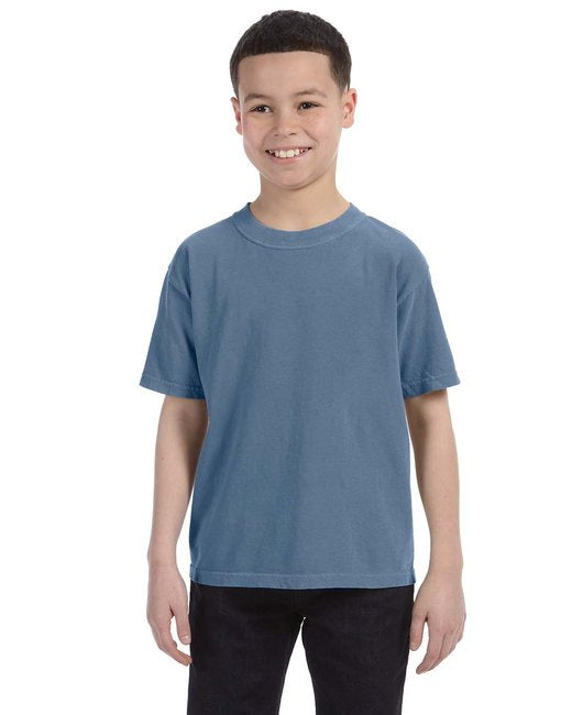 Youth Midweight T-Shirt - LAgOON BLUE - XXS(D0102H78SQP)