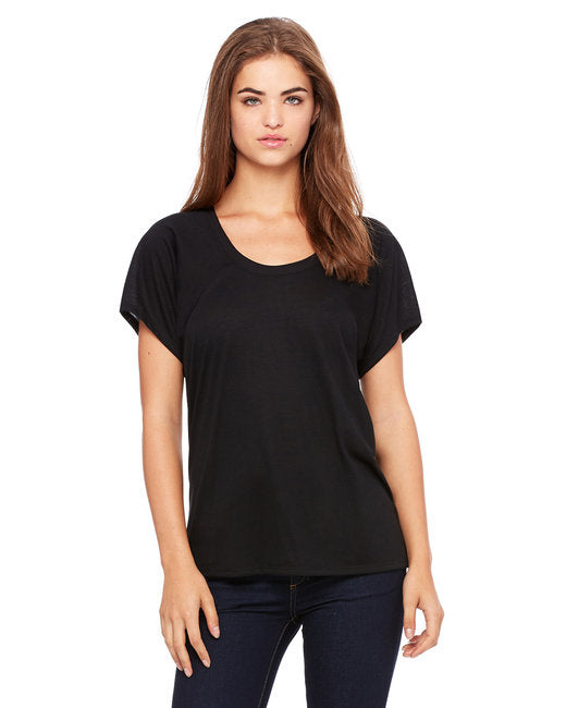 Ladies Flowy Raglan T-Shirt - WHITE - S(D0102H78SRT)