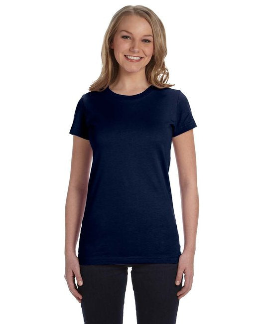 Ladies Junior Fit T-Shirt - BLAcK - S(D0102H7D1Q6)