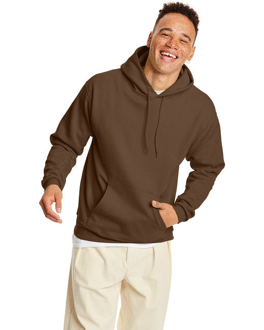 Unisex Ecosmart 5050 Pullover Hooded Sweatshirt - WHITE - S(D0102H7D70T)