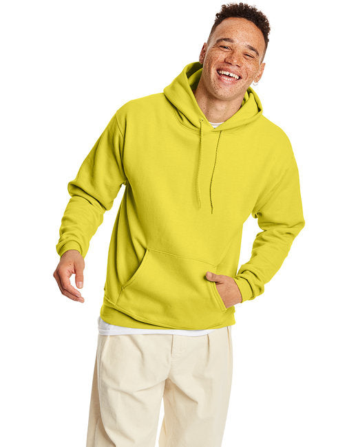 Unisex Ecosmart 5050 Pullover Hooded Sweatshirt - WHITE - S(D0102H7D7FT)