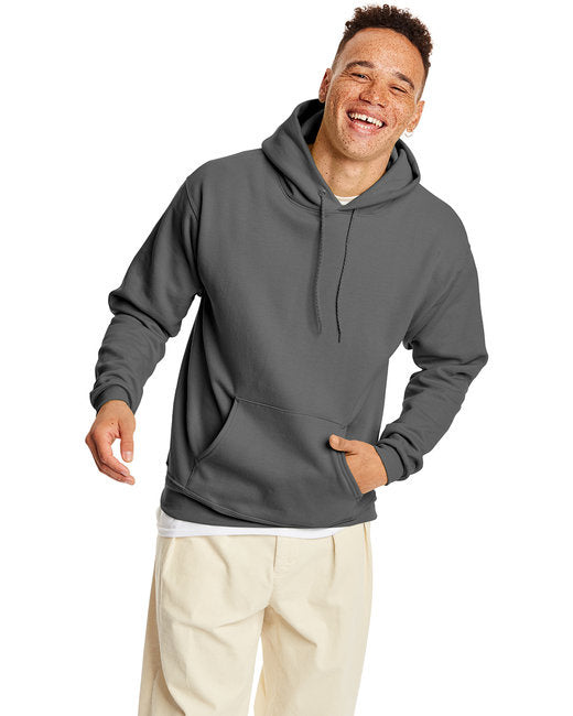 Unisex Ecosmart 5050 Pullover Hooded Sweatshirt - WHITE - S(D0102H7D7KP)