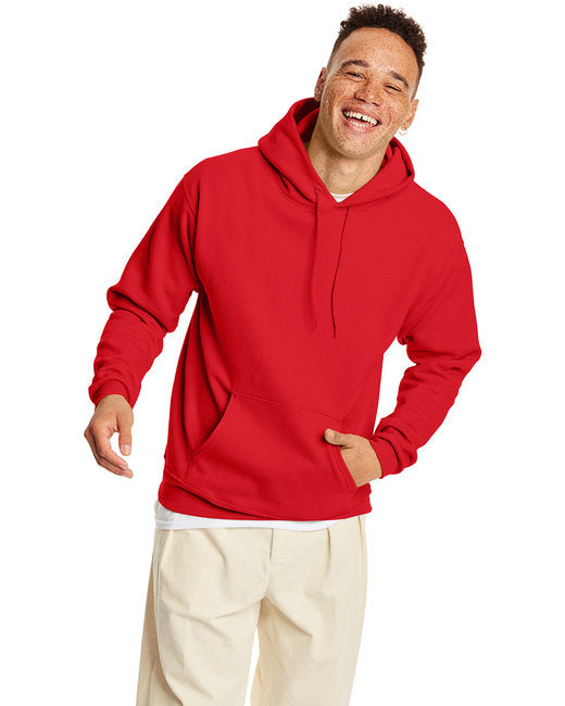 Unisex Ecosmart 5050 Pullover Hooded Sweatshirt - WHITE - S(D0102H7D7WT)