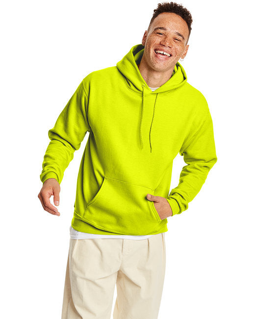 Unisex Ecosmart 5050 Pullover Hooded Sweatshirt - WHITE - S(D0102H7D7Z6)