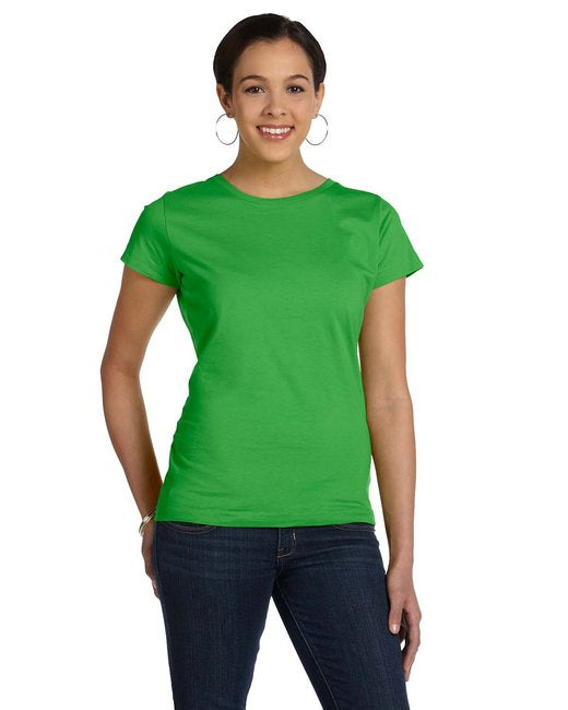 Ladies Fine Jersey T-Shirt - VINTAgE BURgUNDY - XS(D0102H7D852)