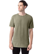 Mens garment-Dyed T-Shirt - BLAcK - S(D0102H7DA68)