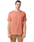 Mens garment-Dyed T-Shirt - BLAcK - S(D0102H7DA8X)