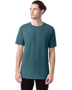 Mens garment-Dyed T-Shirt - BLAcK - S(D0102H7DAc6)