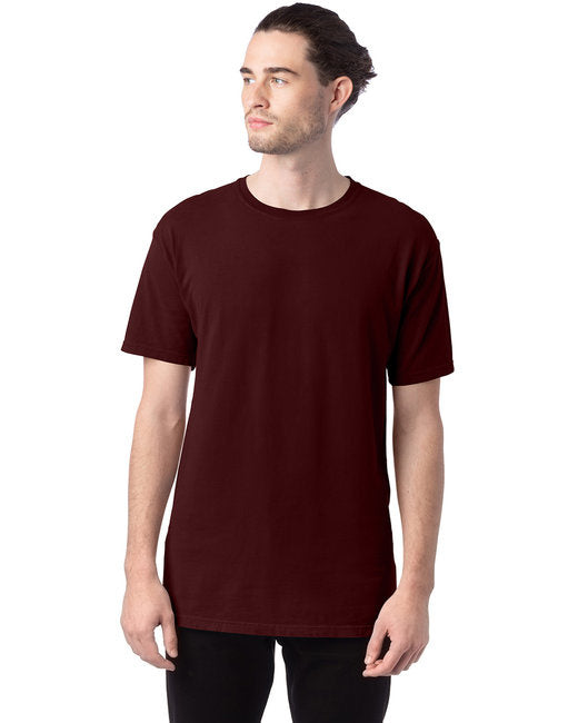 Mens garment-Dyed T-Shirt - BLAcK - S(D0102H7DAK2)