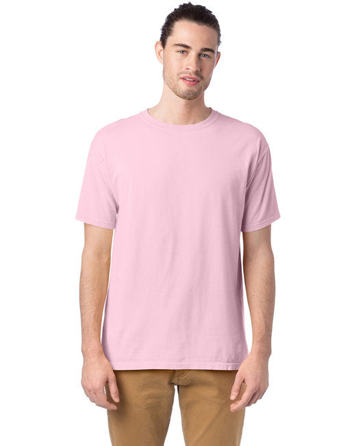 Mens garment-Dyed T-Shirt - BLAcK - S(D0102H7DAU6)