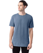 Mens garment-Dyed T-Shirt - BLAcK - S(D0102H7DAY2)