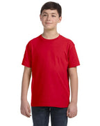 Youth Fine Jersey T-Shirt - VINTAgE BURgUNDY - XS(D0102H7DcgJ)