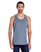 Unisex garment-Dyed Tank - BLAcK - S(D0102H7DE8T)