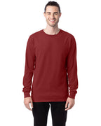 Unisex garment-Dyed Long-Sleeve T-Shirt - BLAcK - S(D0102H7DEEJ)