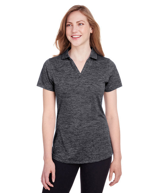 Ladies Icon Heather Polo - PUMA BLAcK - XS(D0102H7DH4J)