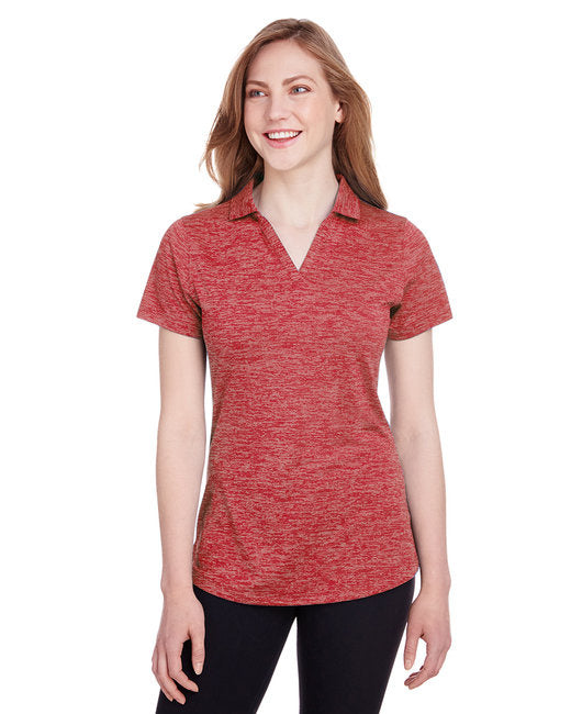 Ladies Icon Heather Polo - PUMA BLAcK - XS(D0102H7DH6X)