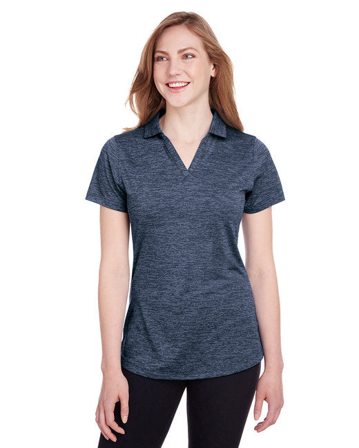 Ladies Icon Heather Polo - PUMA BLAcK - XS(D0102H7DHMJ)
