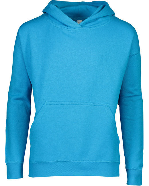 Youth Pullover Fleece Hoodie - BLAcK - XS(D0102H7DJ1P)