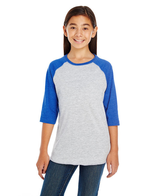 Youth Baseball T-Shirt - NAT HTH gRAN HT - XS(D0102H7DK52)