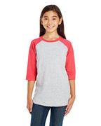 Youth Baseball T-Shirt - NAT HTH gRAN HT - XS(D0102H7DKPP)
