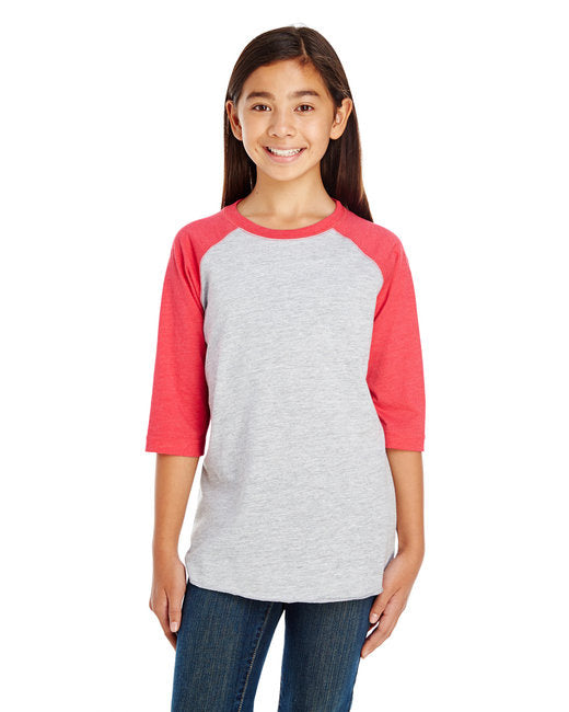 Youth Baseball T-Shirt - NAT HTH gRAN HT - XS(D0102H7DKPP)