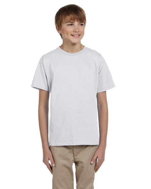 Youth HD cottonT-Shirt - WHITE - XS(D0102H7DNZJ)