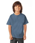Youth garment-Dyed T-Shirt - BLAcK - XS(D0102H7DXB8)