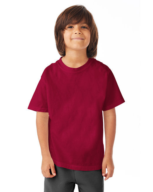 Youth garment-Dyed T-Shirt - BLAcK - XS(D0102H7DXc6)