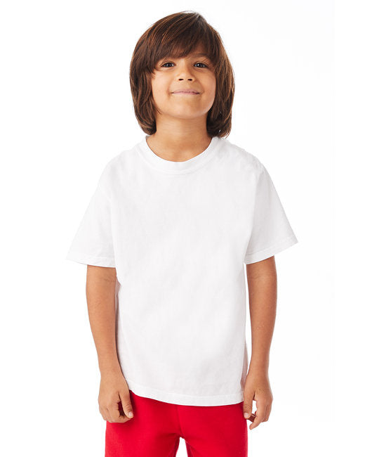 Youth garment-Dyed T-Shirt - BLAcK - XS(D0102H7DXI6)