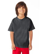 Youth garment-Dyed T-Shirt - BLAcK - XS(D0102H7DXJX)