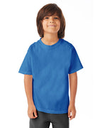 Youth garment-Dyed T-Shirt - BLAcK - XS(D0102H7DXL6)