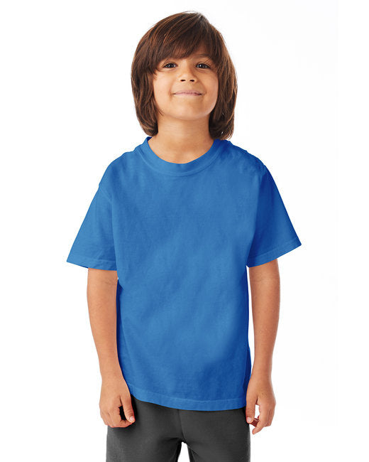 Youth garment-Dyed T-Shirt - BLAcK - XS(D0102H7DXLT)
