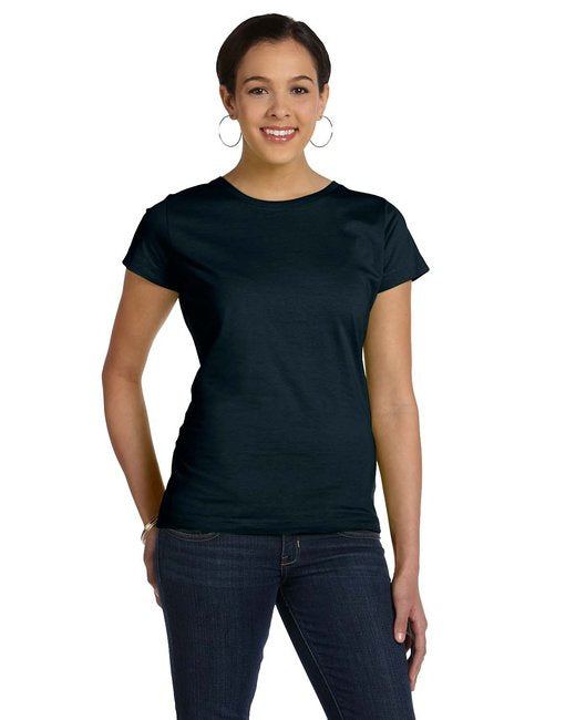 Ladies Fine Jersey T-Shirt - VINTAgE BURgUNDY - XS(D0102H7DZNJ)