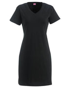 Ladies V-Neck cover-Up - BLAcK - SM(D0102H7DZR2)
