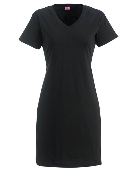 Ladies V-Neck cover-Up - BLAcK - SM(D0102H7DZR6)
