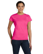 Ladies Fine Jersey T-Shirt - VINTAgE BURgUNDY - XS(D0102H7DZZ8)