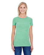 Ladies Triblend Short-Sleeve T-Shirt - cREAM TRIBLEND - 2XL(D0102H7K0HJ)